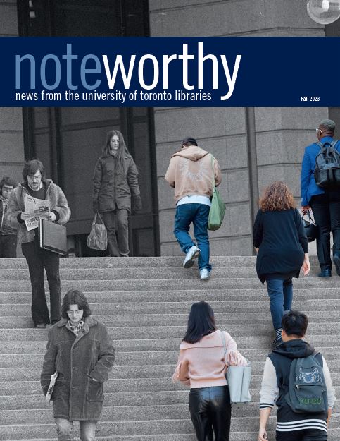 cover of the noteworthy newletter fall 2023 edition